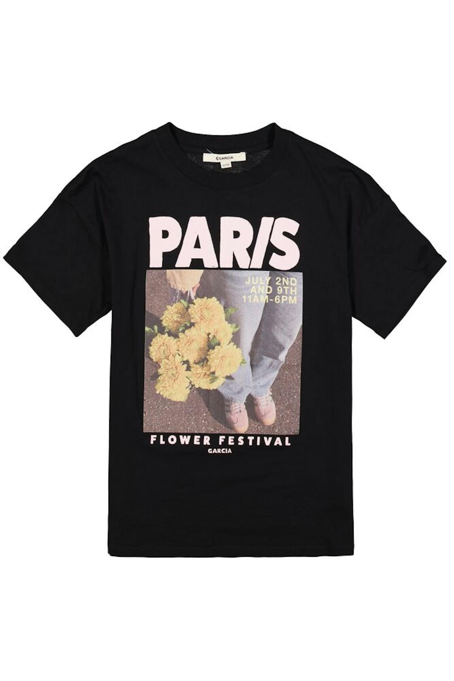 garcia t-shirt zwart