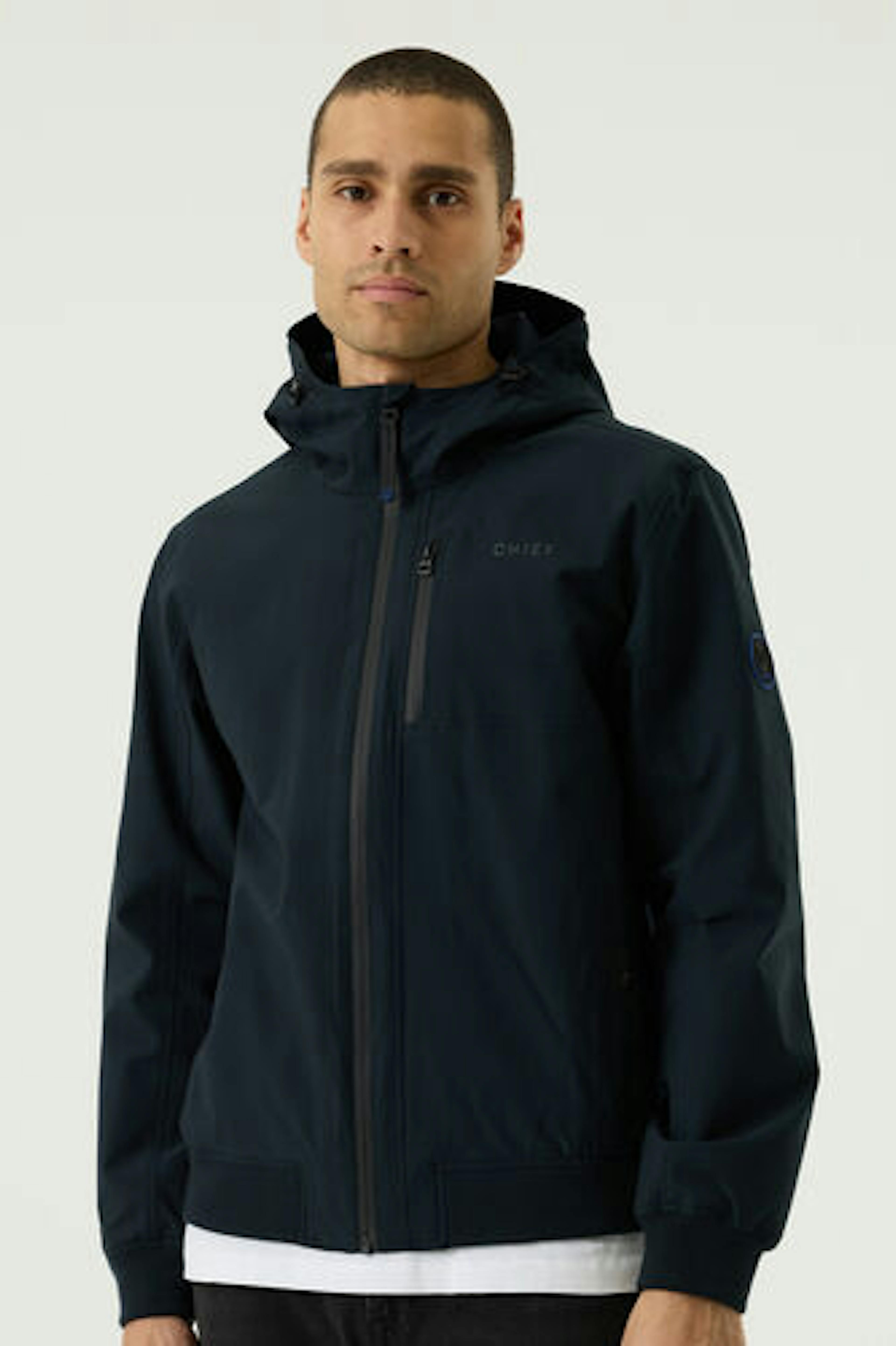 chief softshell jas zwart