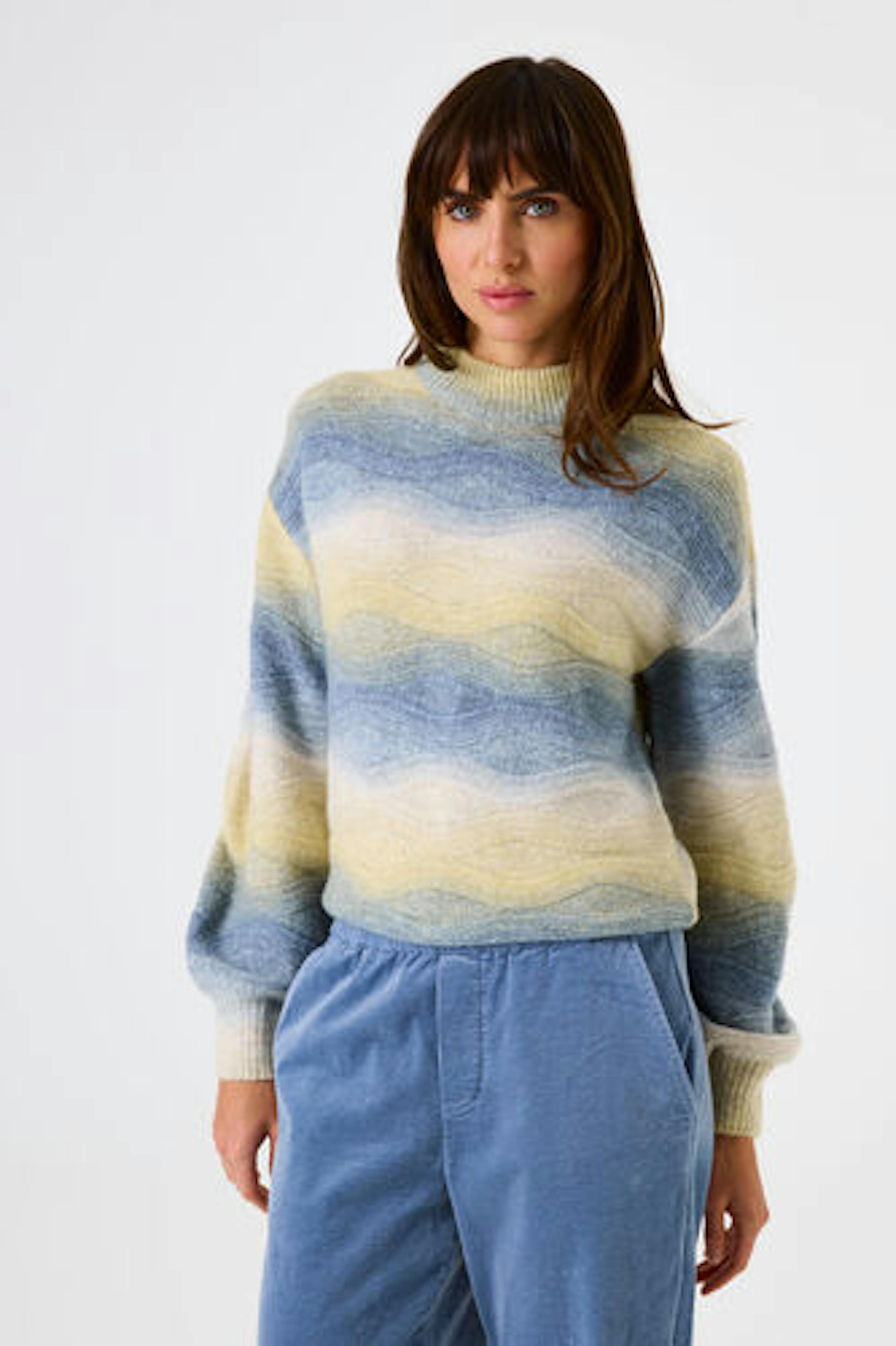 garcia trui met space dye