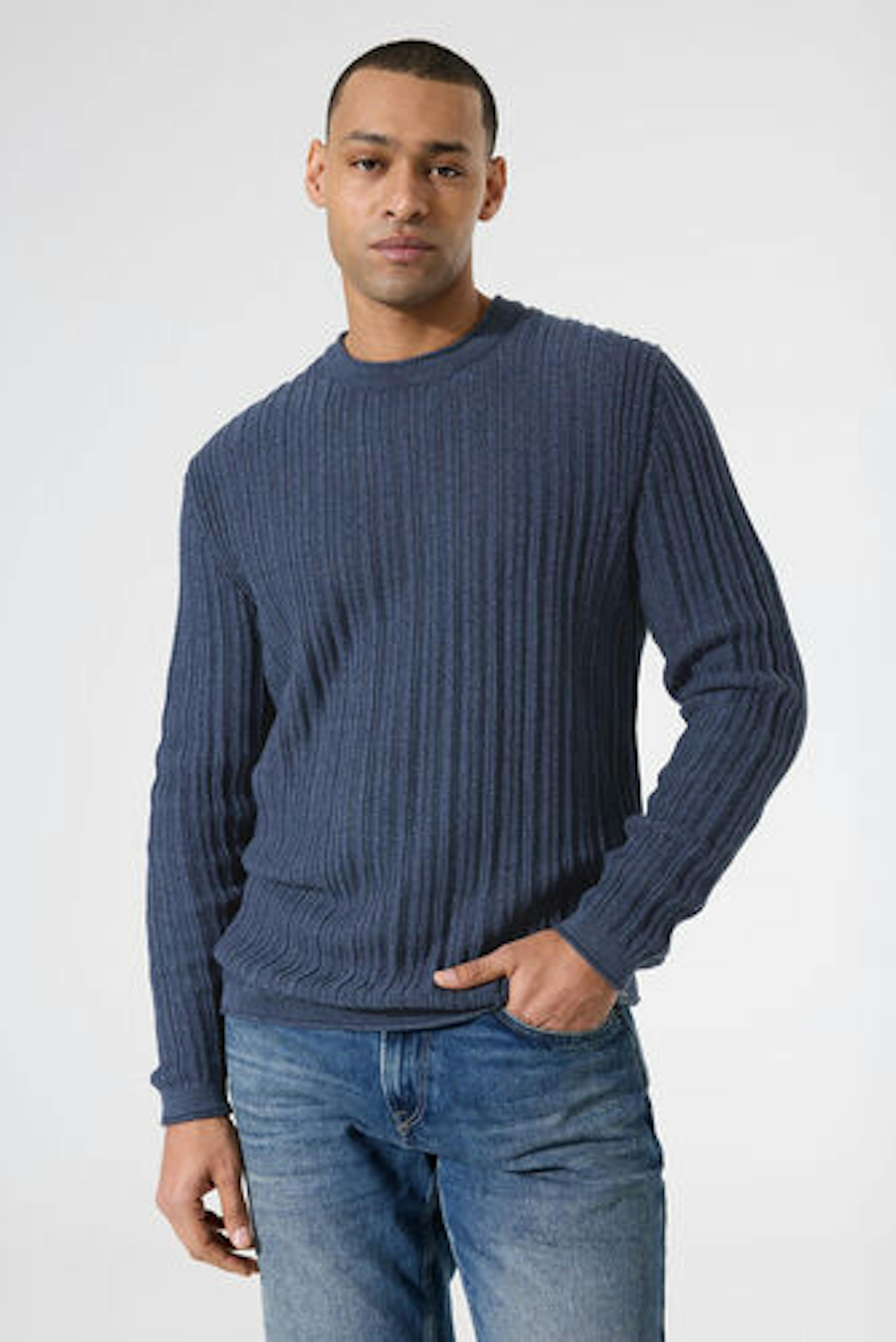 garcia trui donkerblauw