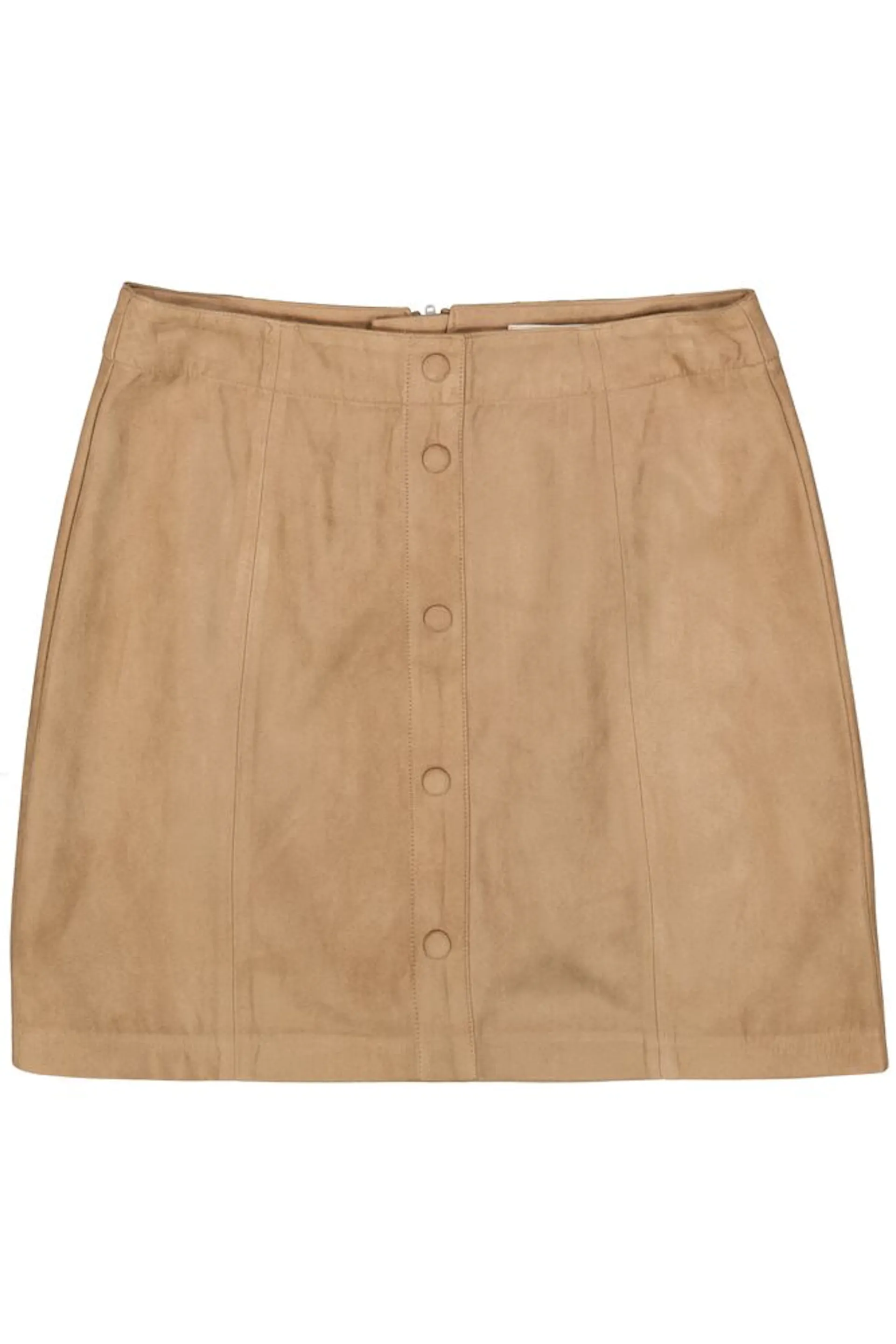 garcia suède rok bruin