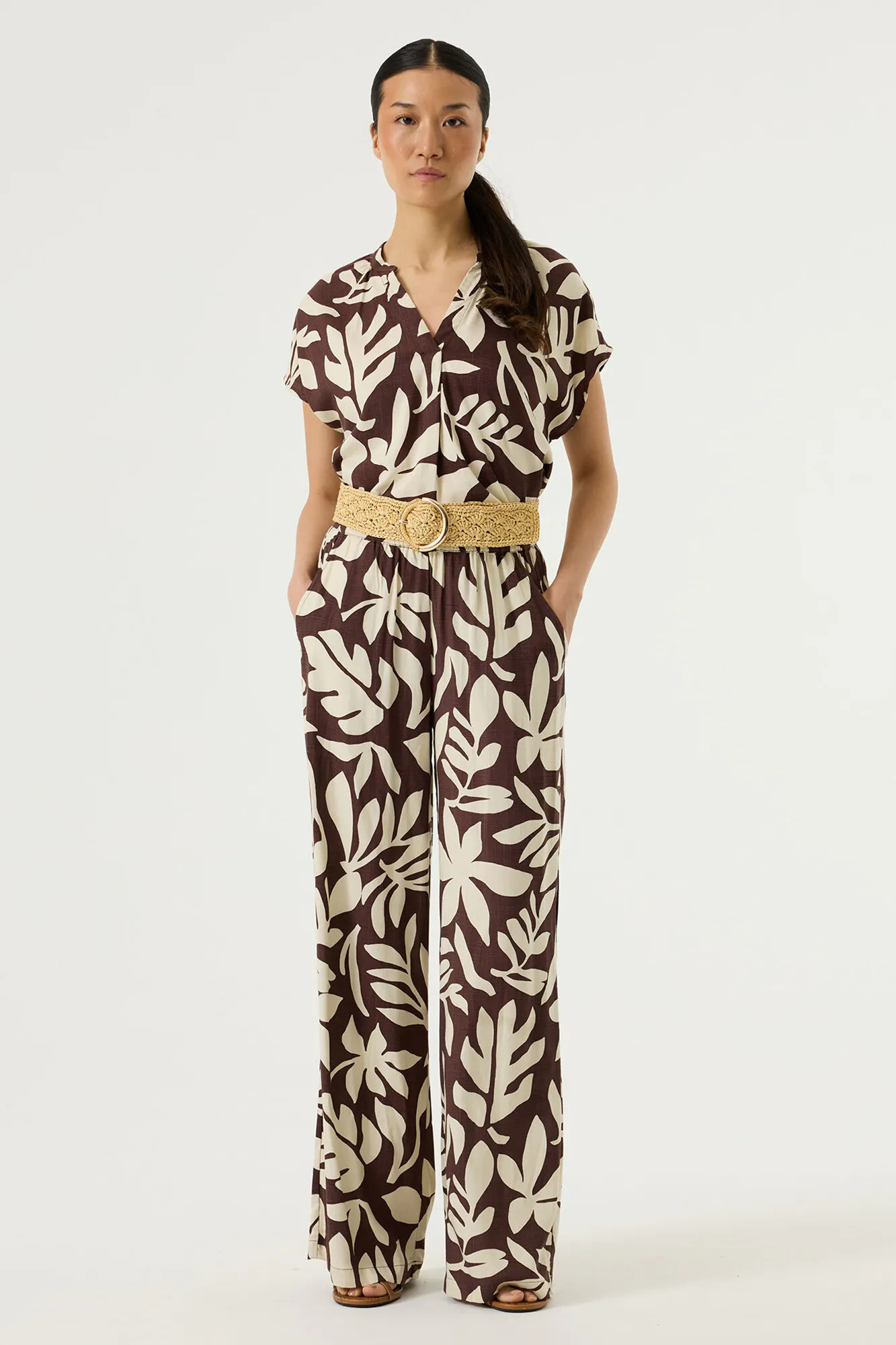 CO-ORD SET Earthy Tropical Set