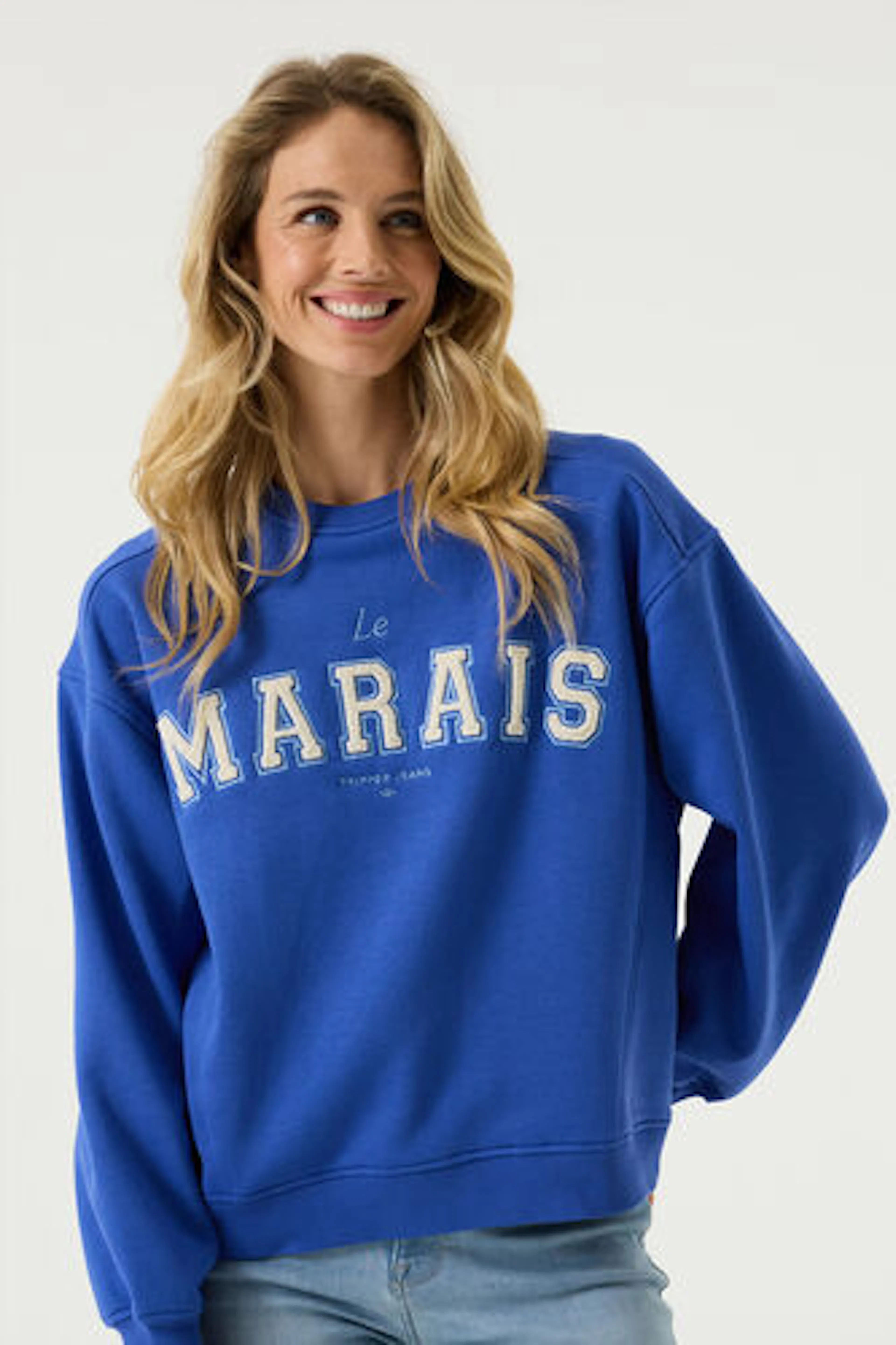 tripper sweater blauw