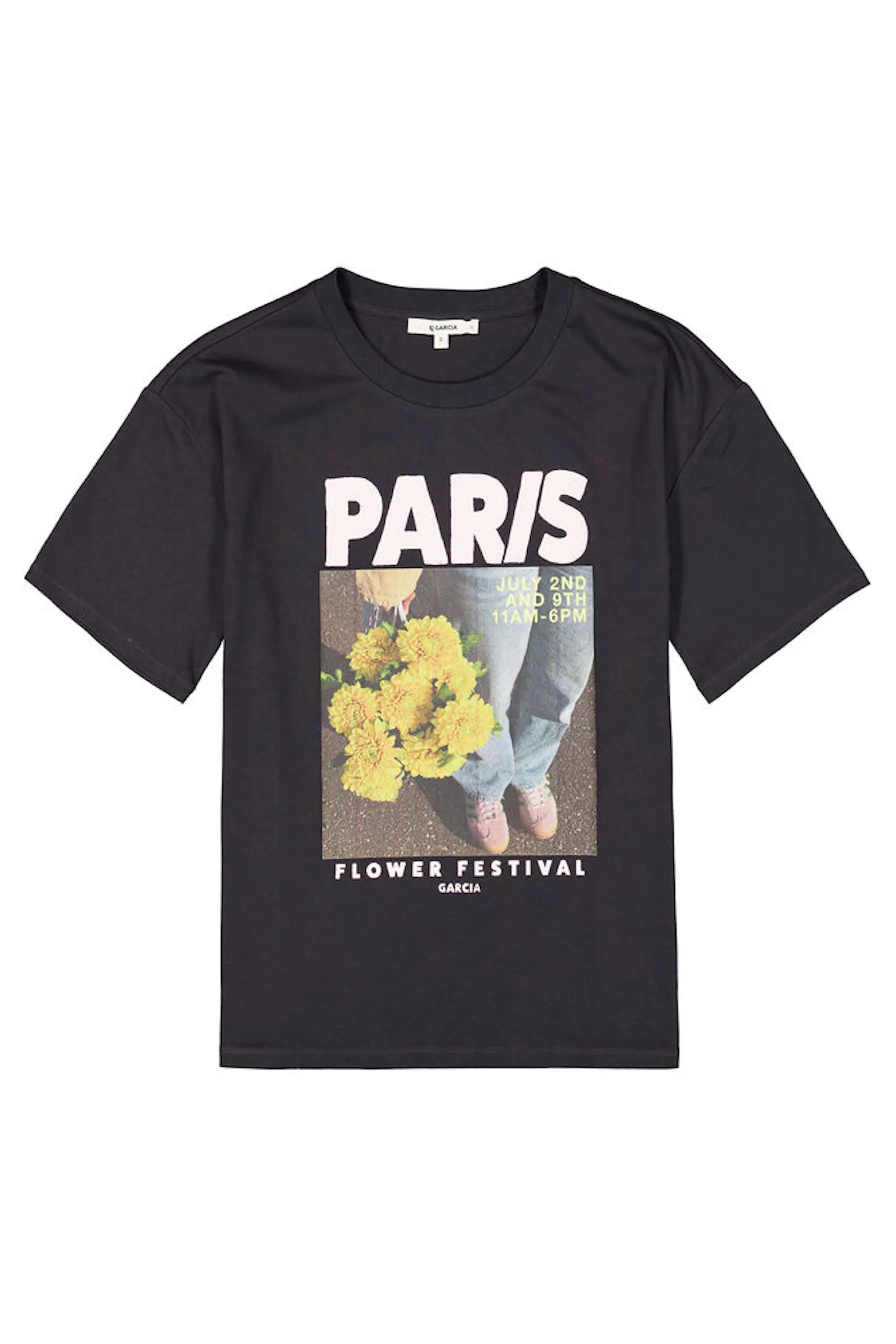 garcia t-shirt donkergrijs
