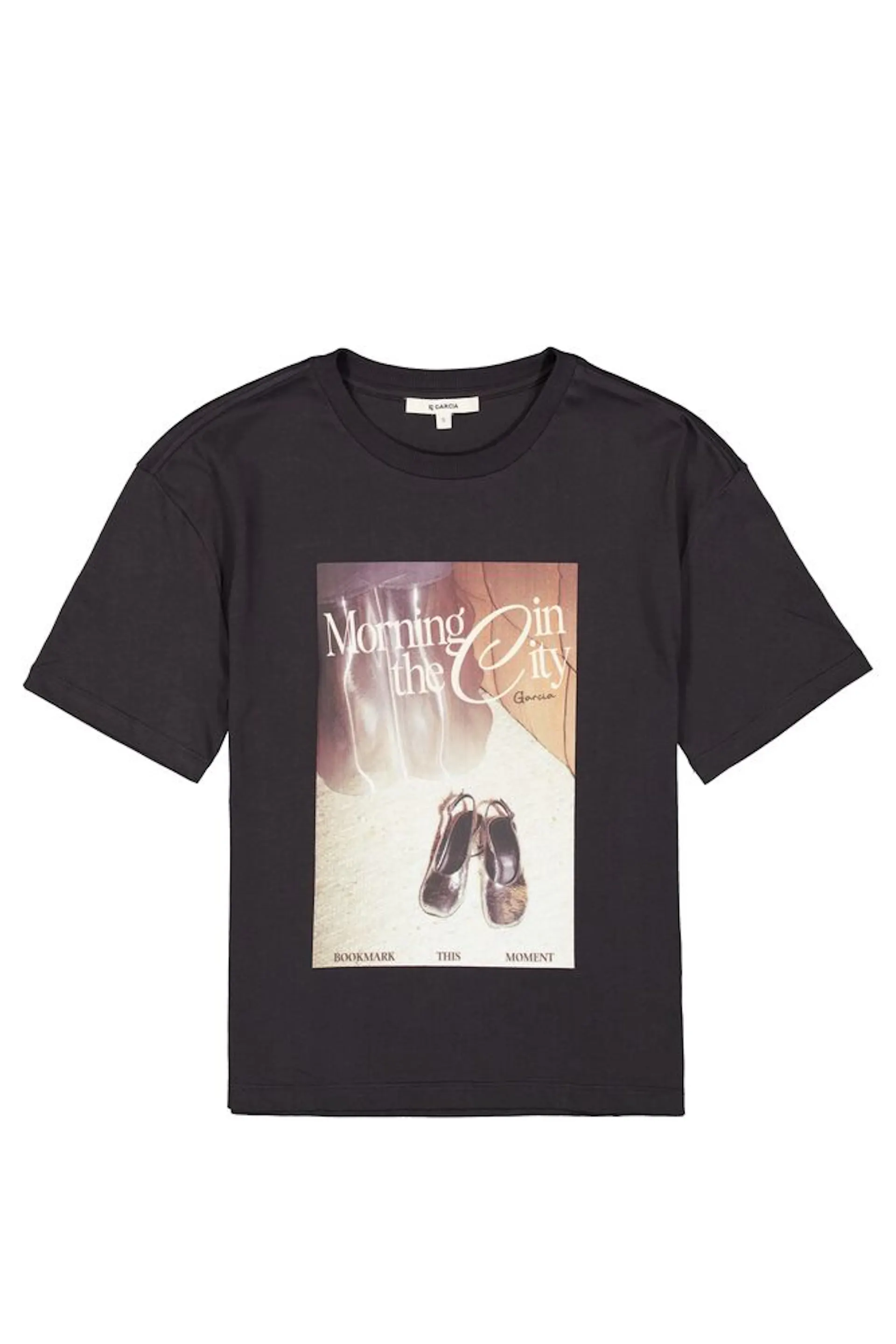 garcia t-shirt donkergrijs
