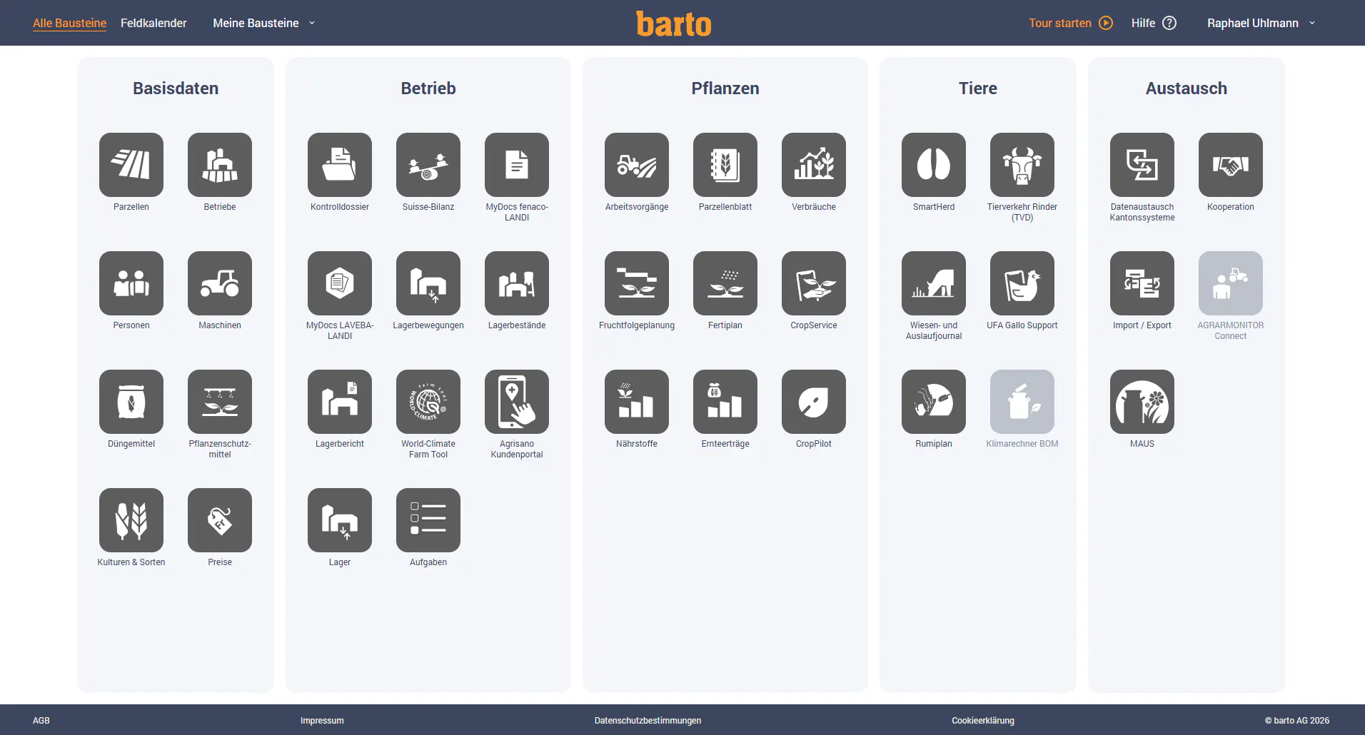 barto.ch: Smart Farming at Bison AG