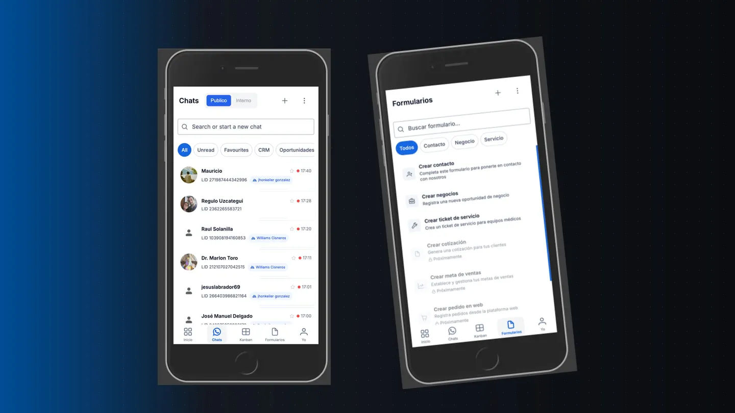 Ayentic mobile multichannel experience