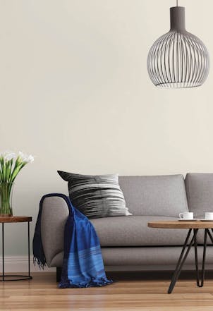 Living room painted with Johnstone's Euro Linen
