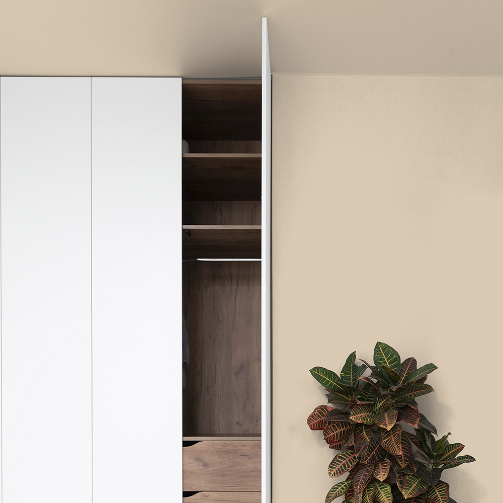 Bedroom painted with Warm Blanket