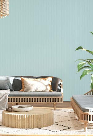 Living room painted in Veridian Green