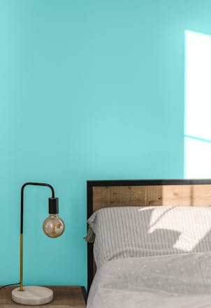 Tropical Splash feature wall