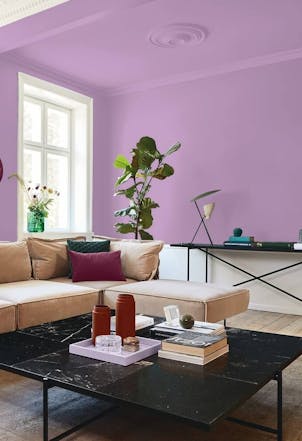 Room painted with Johnstone's