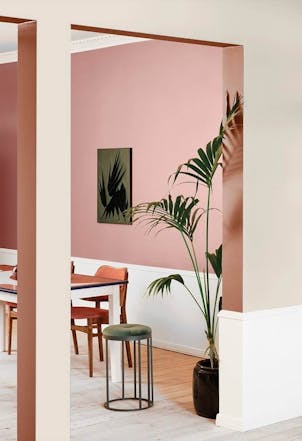 Dining room painted with Johnstone's Country Porch