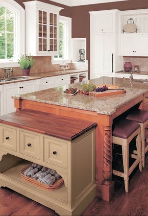 Kitchen painted with Johnstone's Desert Squall