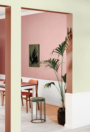 Dining room painted with Johnstone's