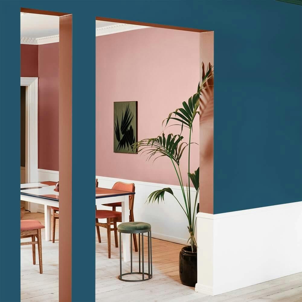 Blue Dining Room Paint Colours