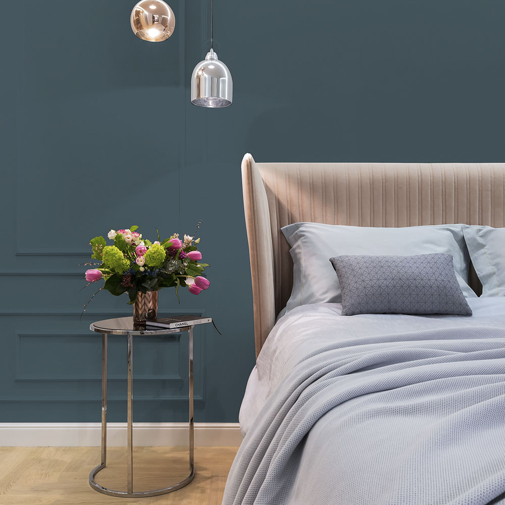 Bedroom painted in Johnstone's Wing Commander