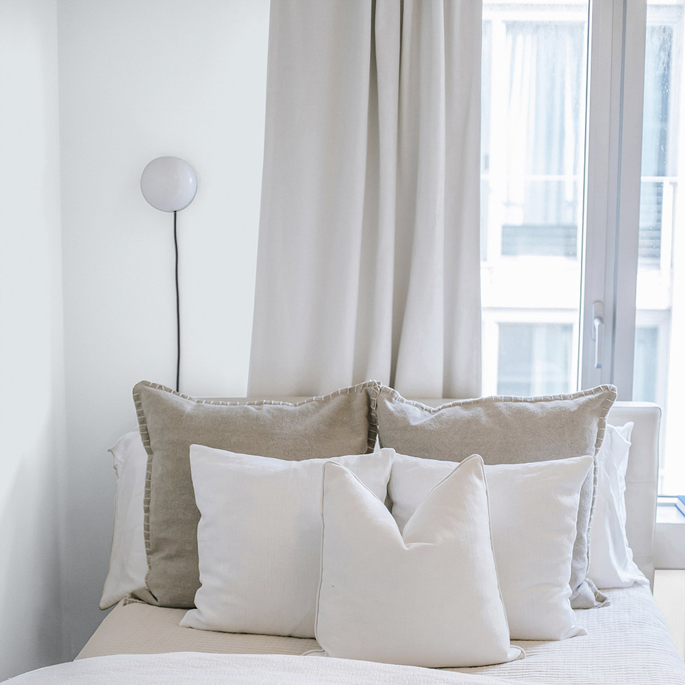 Bedroom painted with Moon Lily