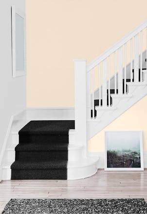 Wall painted with Johnstone's Berkshire Lace