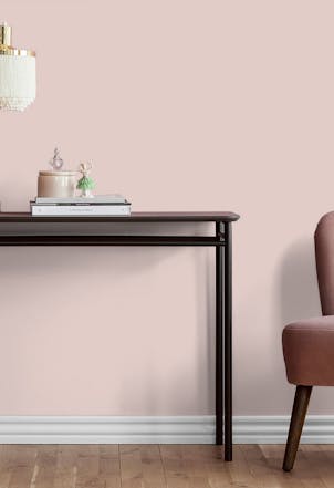 Wall painted with Johnstone's Cool Melon