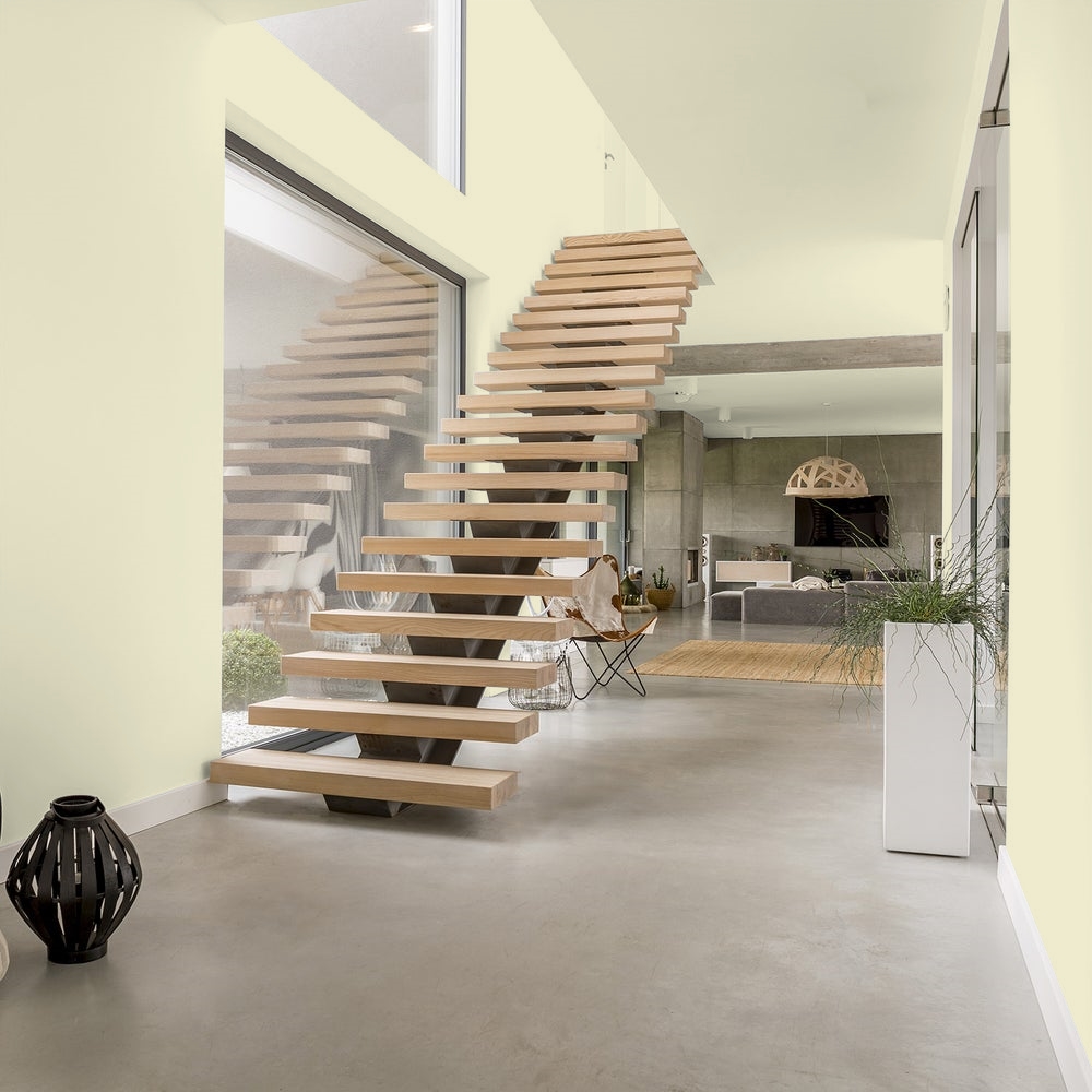 Wall painted with Johnstone's Oyster Cracker