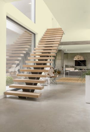 Wall painted with Johnstone's Oyster Cracker