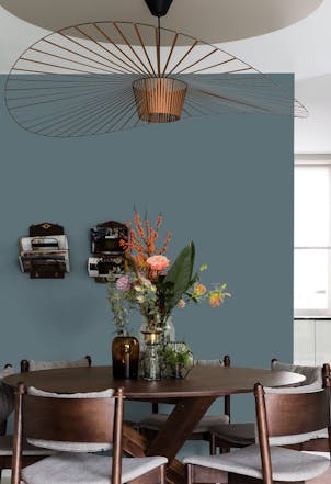 Dining room painted with Johnstone's Nightcap