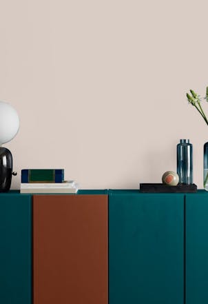 warm taupe wall
