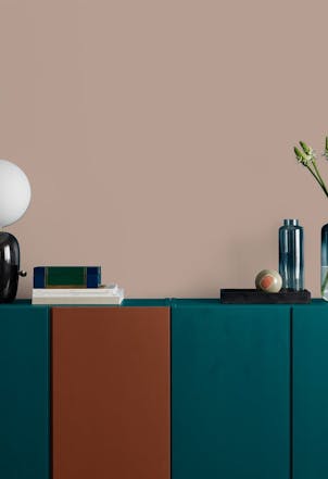 Wall painted with Taupe Tapestry