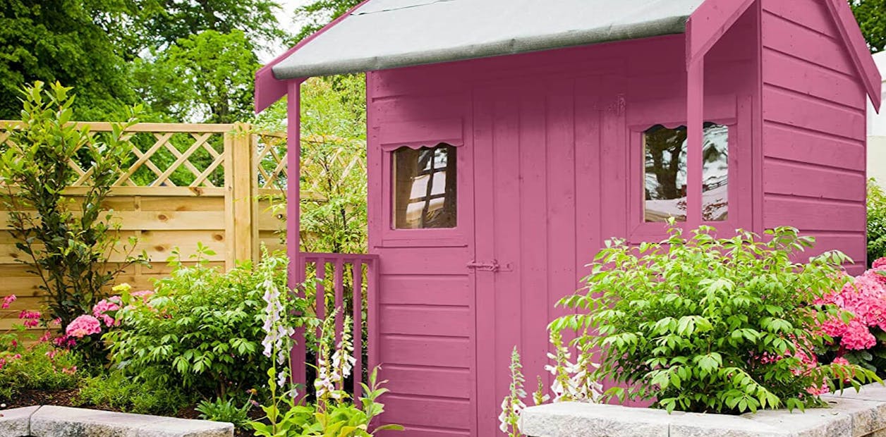 Darker pink shades offer fun wherever you choose to paint them.
