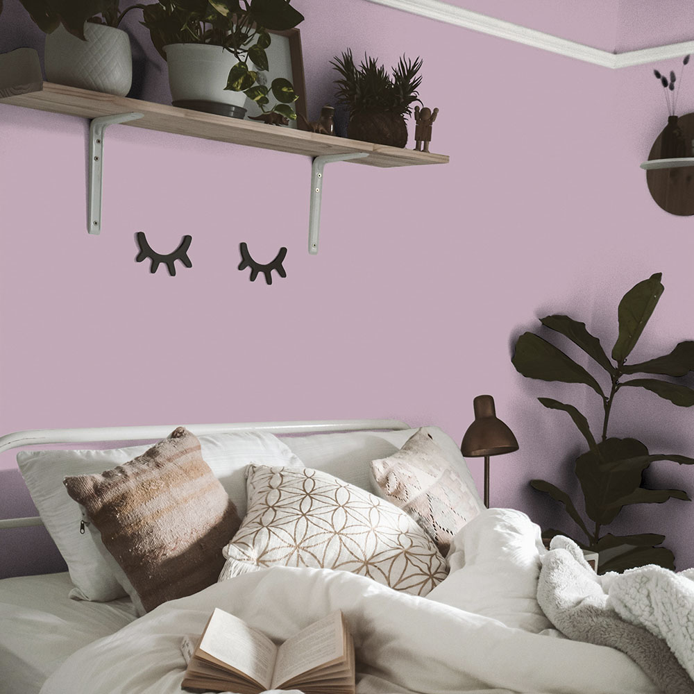 Pink Potion bedroom wall 