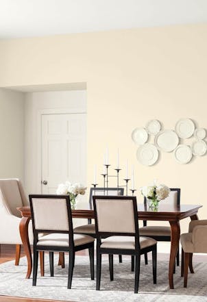 Dining room painted with Johnstone's