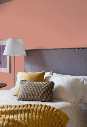 Bedroom painted with Johnstone's Holland Tile