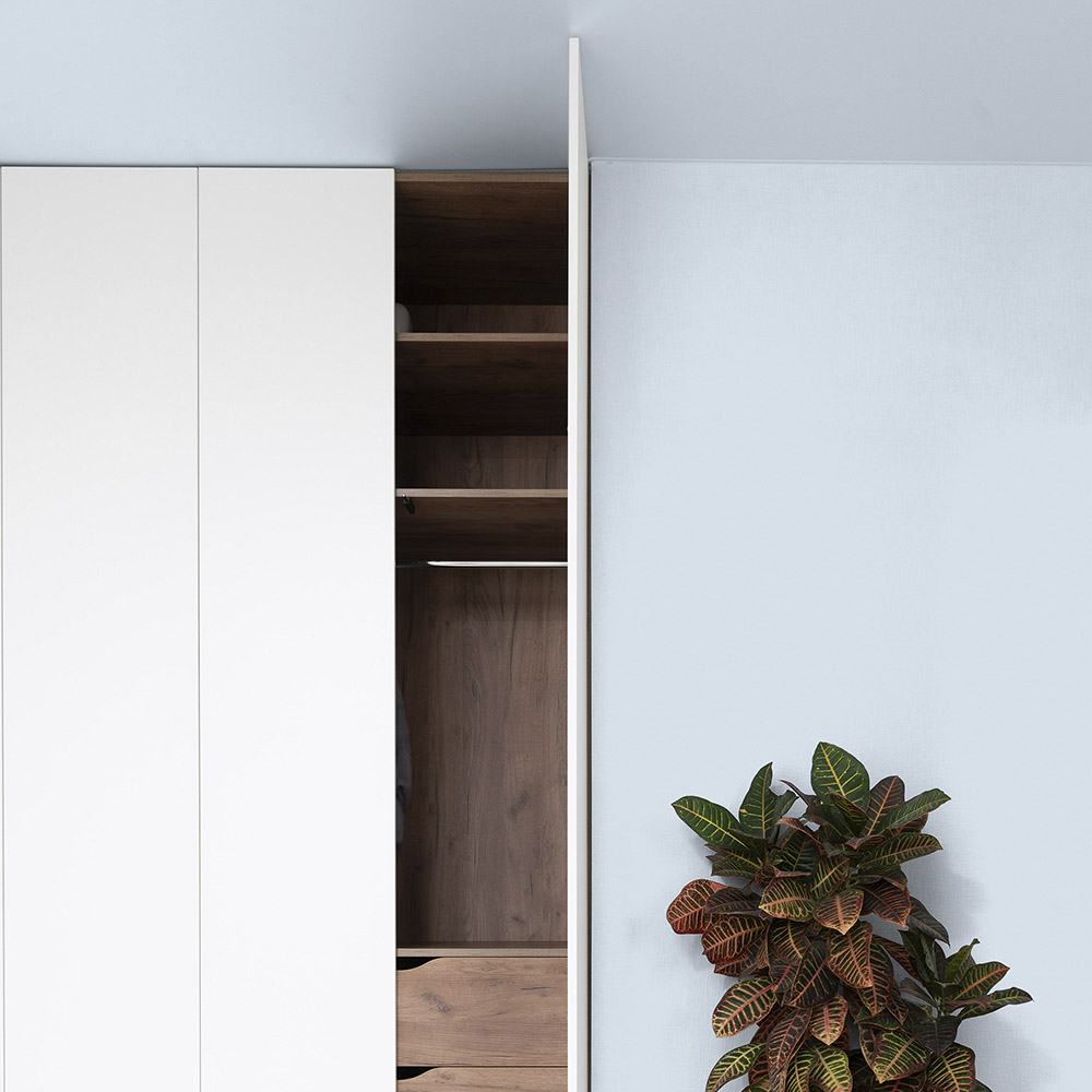 Violet Ice bedroom wall