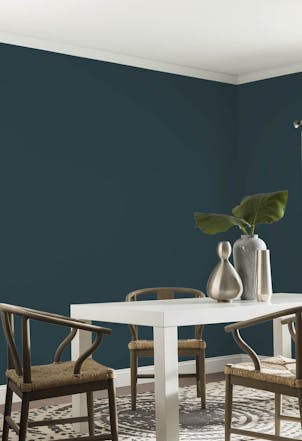 Dining room paint painted with Johnstone's Before Dawn