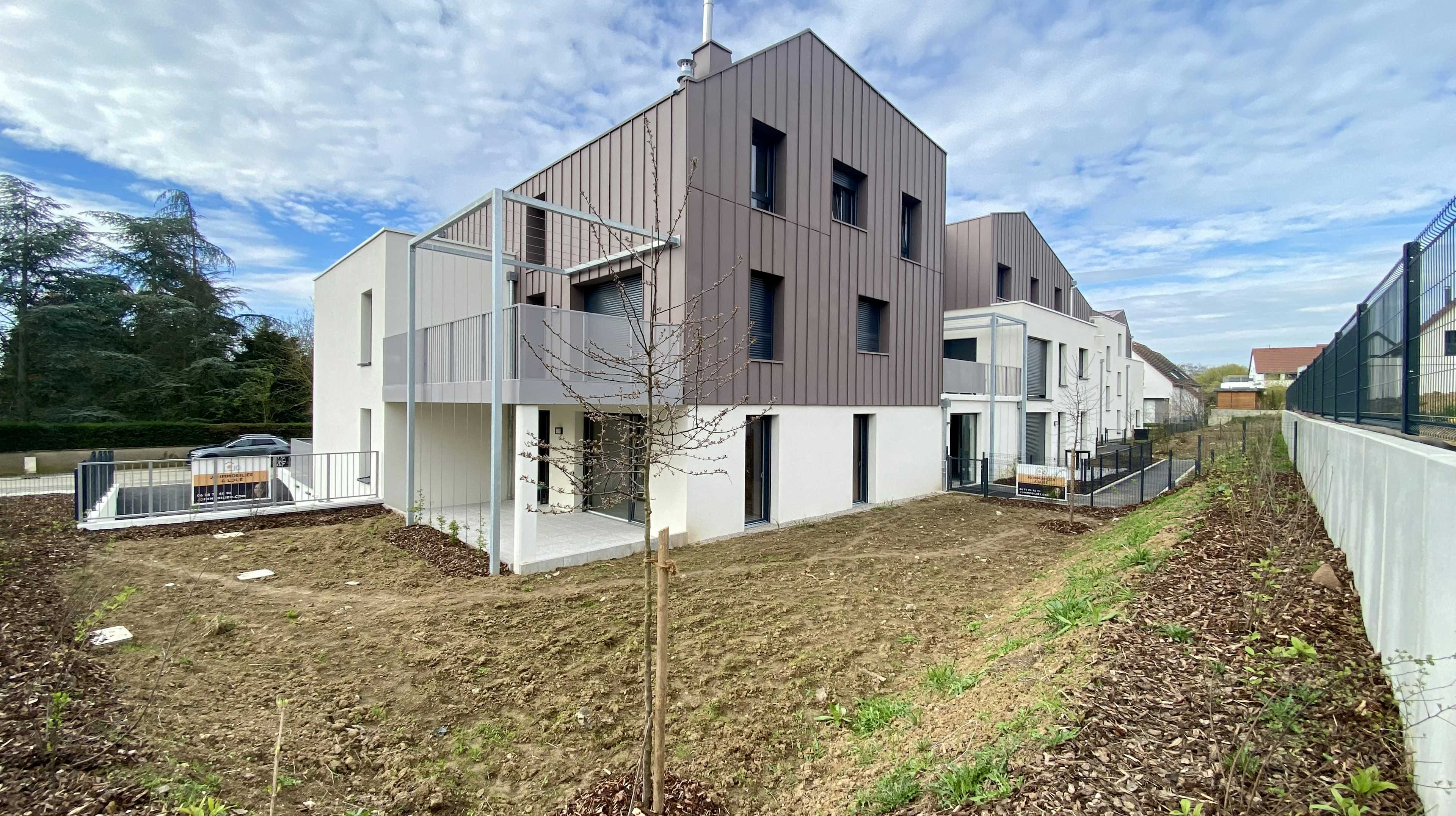 Ernolsheim-sur-bruche / Rez-de-jardin 52m² et espace vert 189m²
