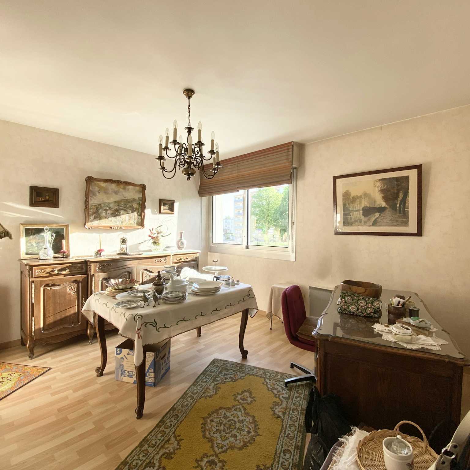 Lingolsheim - Appartement traversant 92m² - 2 Balcons - Cave