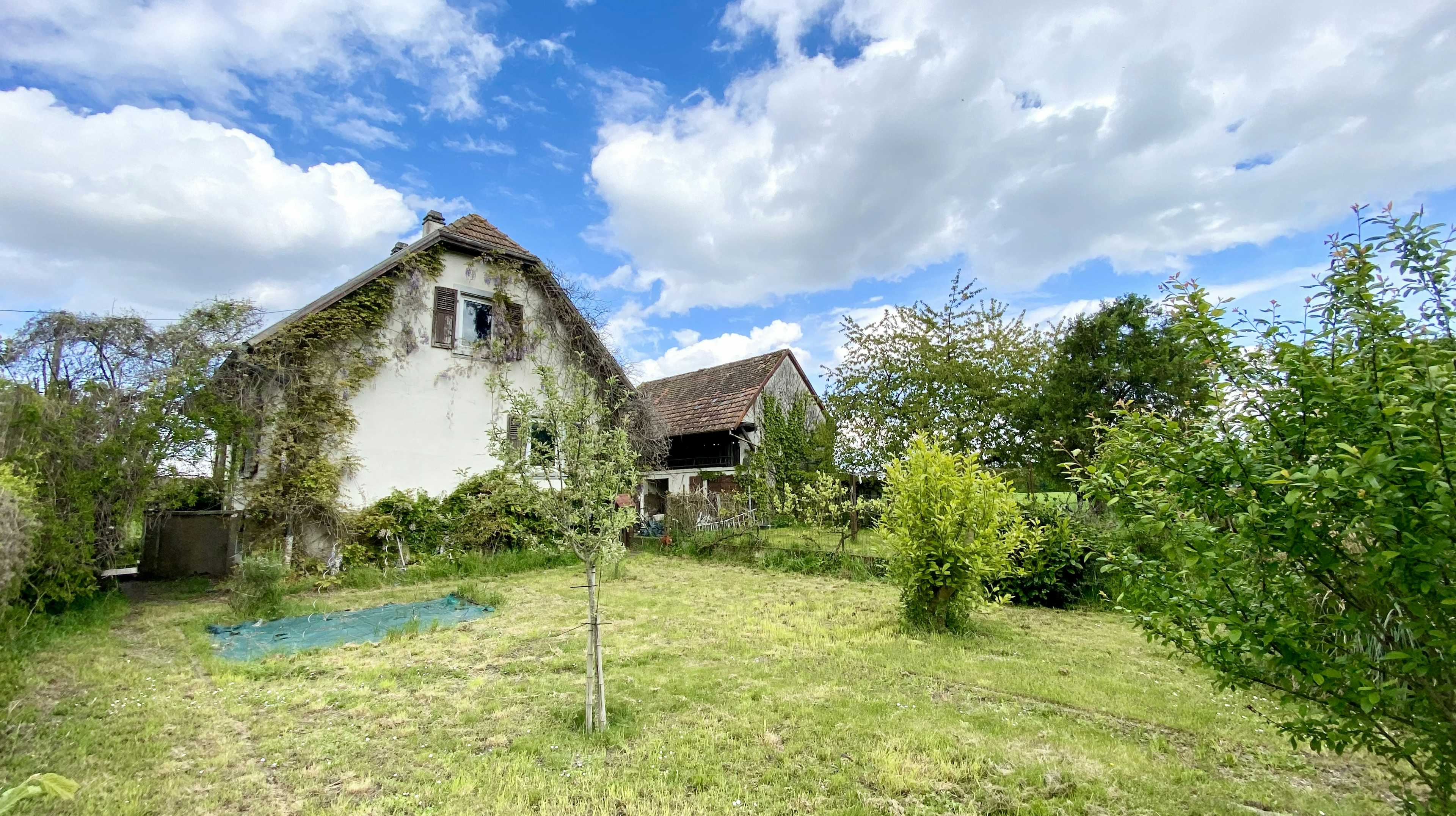 Plobsheim - Maison 111m² - Terrain 2 338m² - Etang