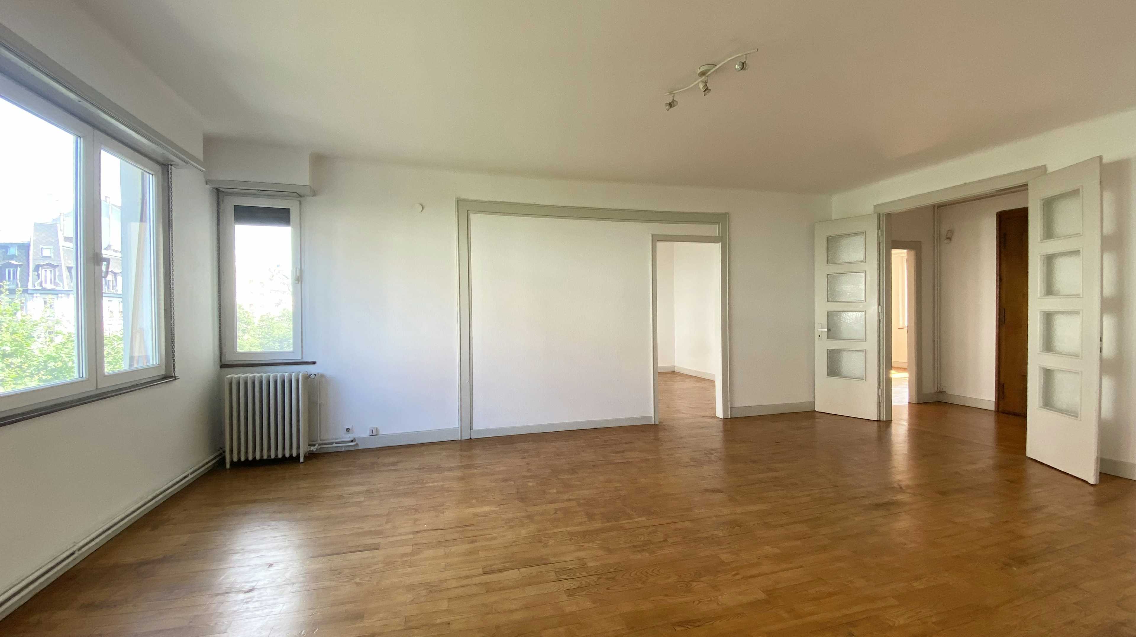 Strasbourg - Appartement 135m² - 2 Balcons - Cave