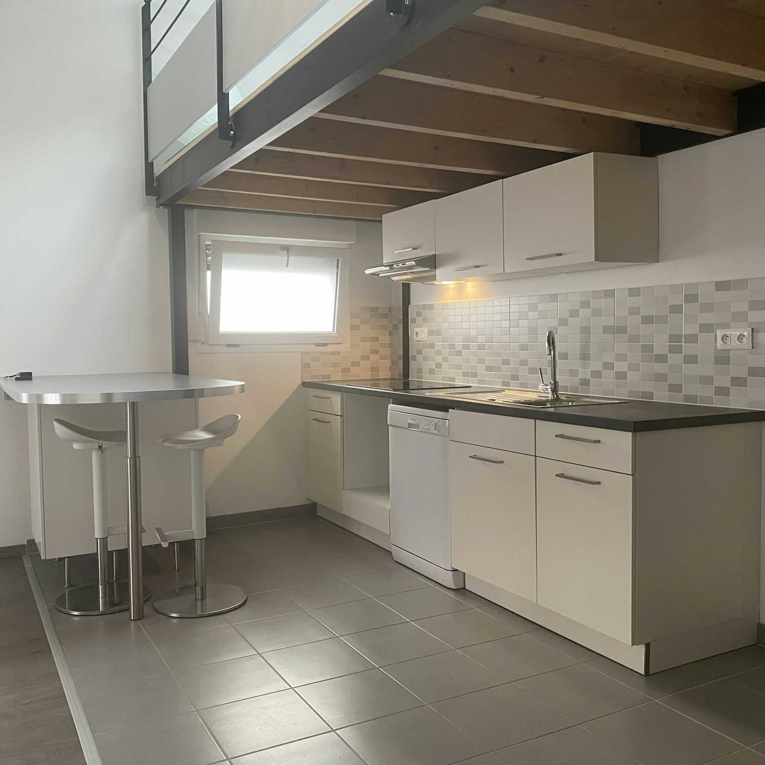 Strasbourg Neudorf - Esprit loft 70 m² au sol 50 m² habitables avec option garage