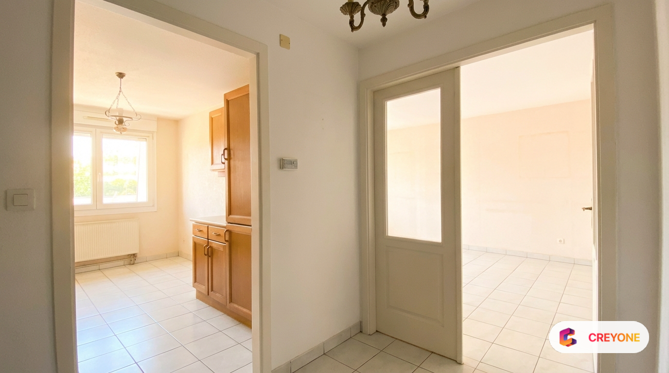 Bischheim - Appartement 67 m² avec cave et garage 