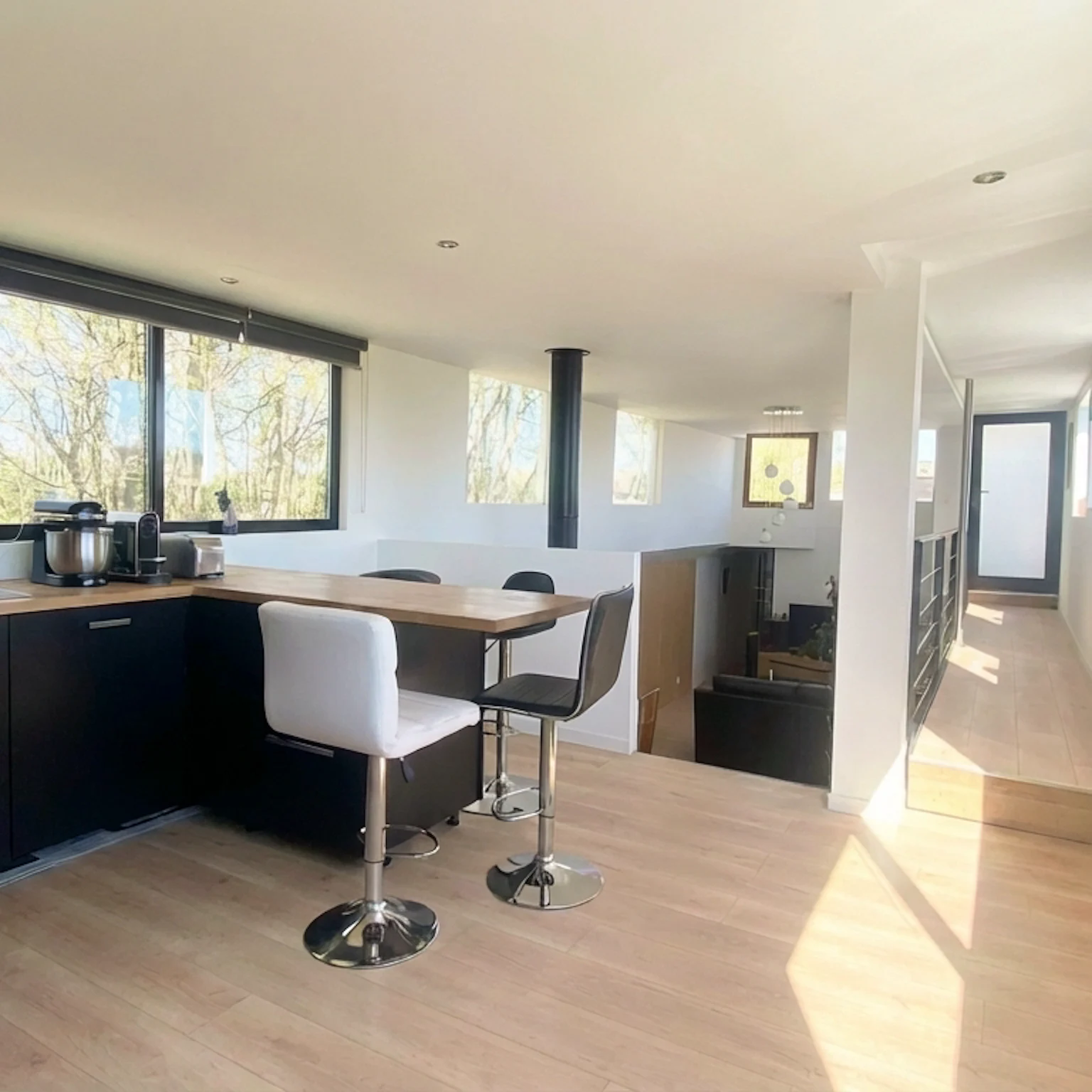 Eckwersheim - Péniche d'habitation 134 m² avec 2 places de parking