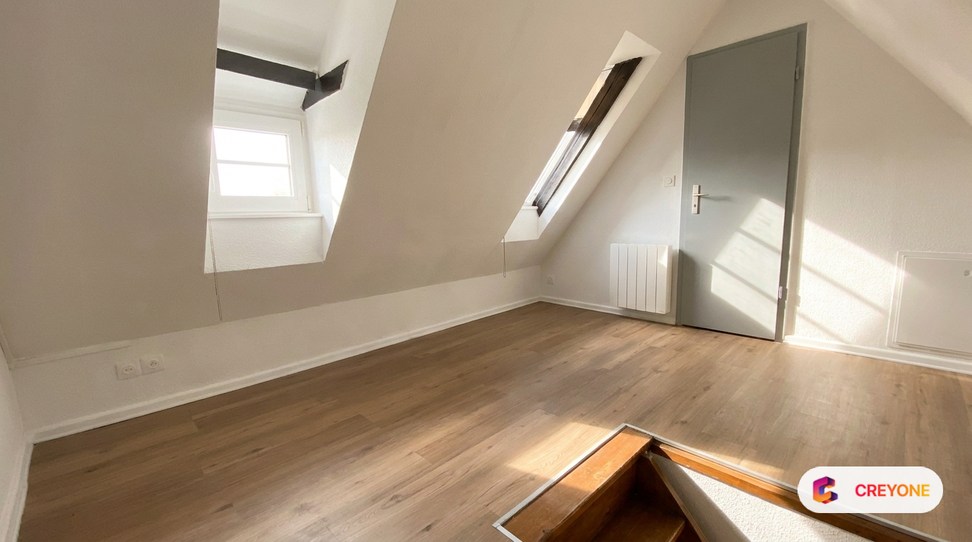 Krutenau - Duplex 38 m² Carrez et 50 m² au sol