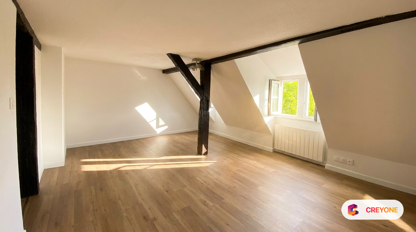 Krutenau - Duplex 38 m² Carrez et 50 m² au sol