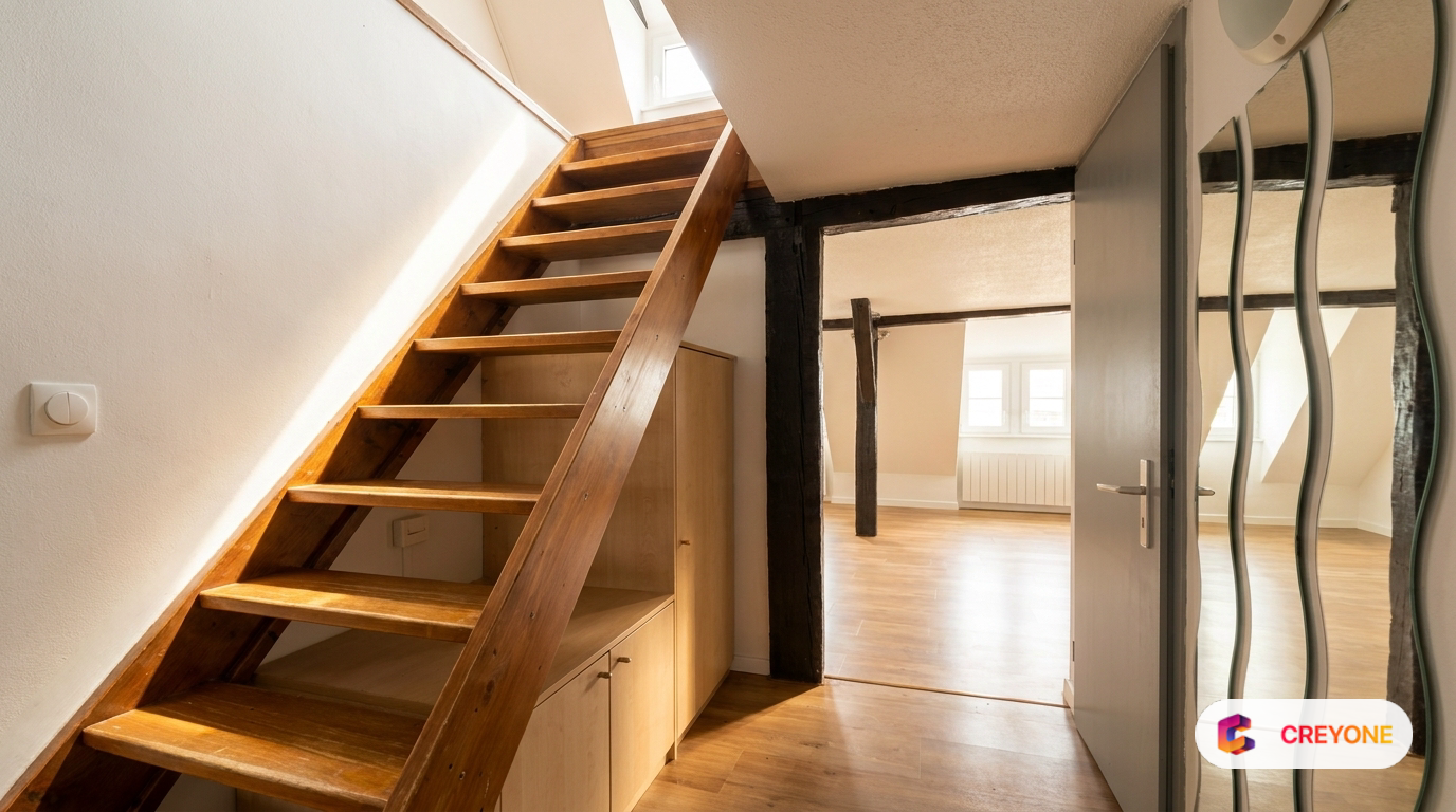 Krutenau - Duplex 38 m² Carrez et 50 m² au sol
