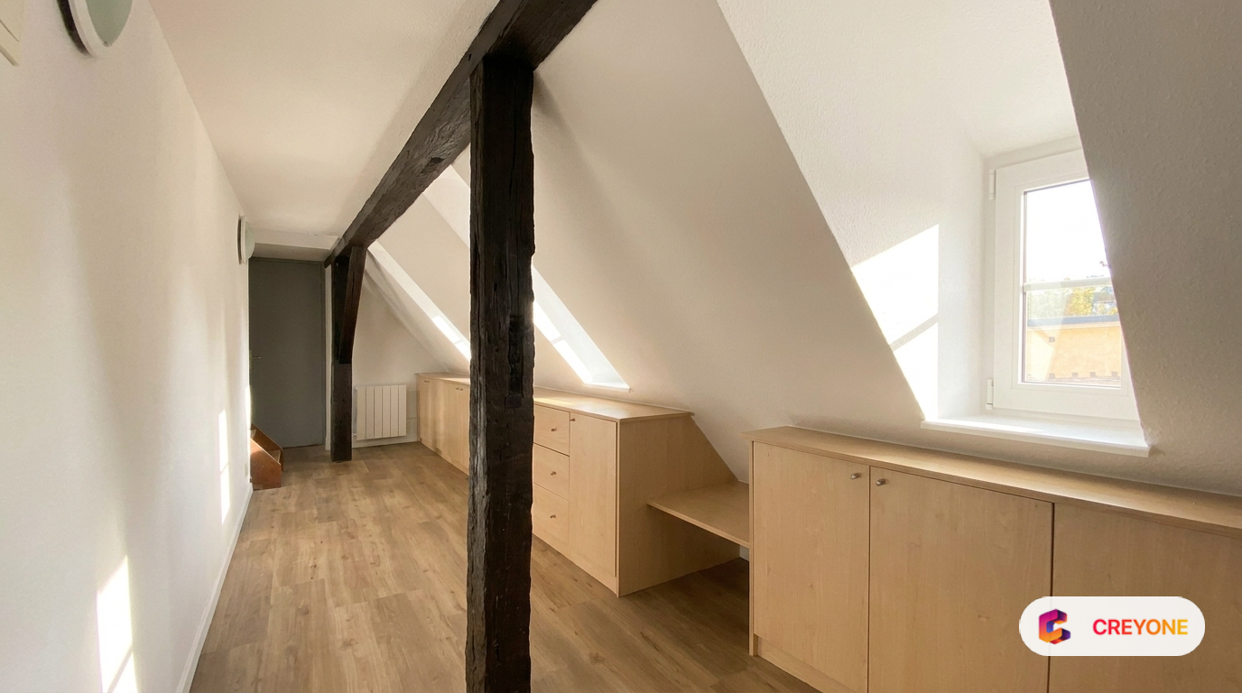 Krutenau - Duplex 38 m² Carrez et 50 m² au sol