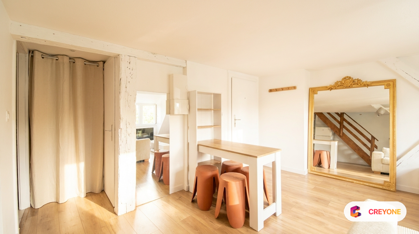 Krutenau - Duplex 29 m² Carrez et 41 m² au sol
