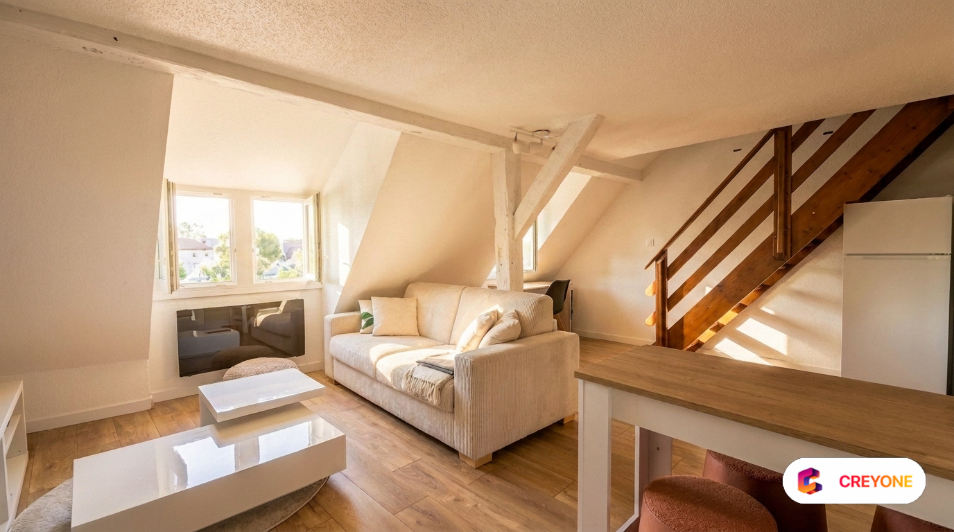 Krutenau - Duplex 29 m² Carrez et 41 m² au sol