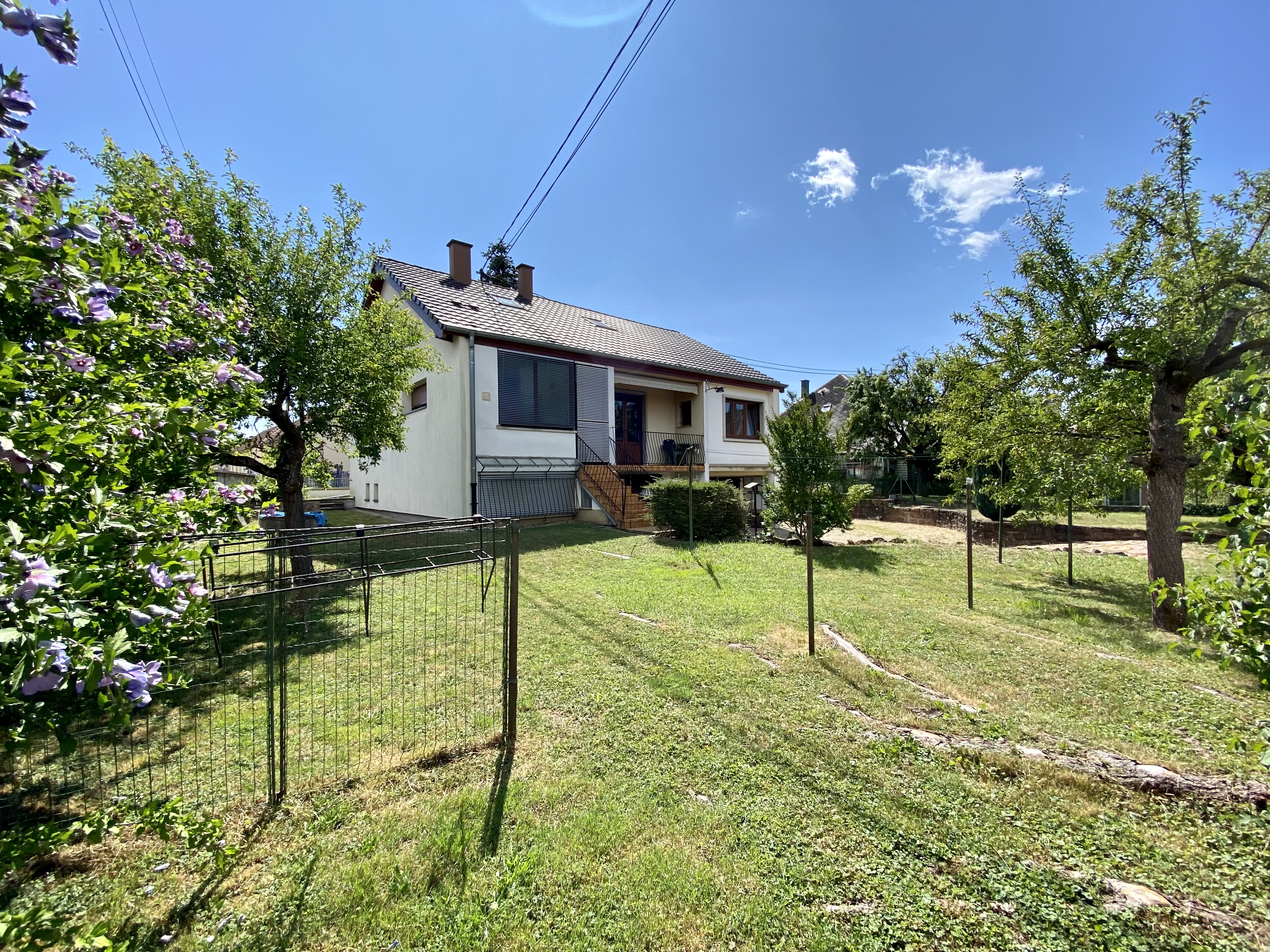 Eschau - Maison 122m² - Terrain 1058m²