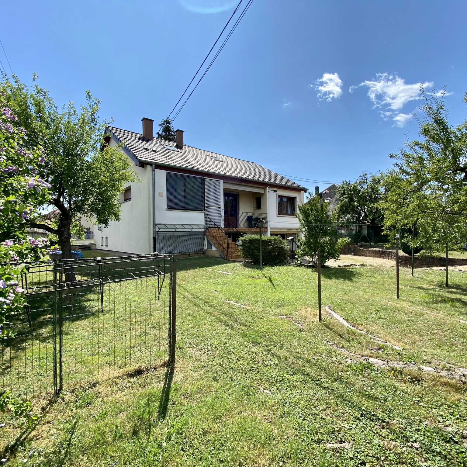 Eschau - Maison 122m² - Terrain 1058m²